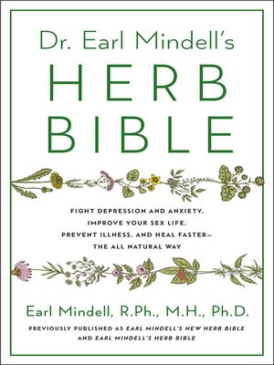 cover image of Earl Mindell's New Herb Bible